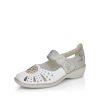 Femme Rieker | Rieker Ballerines 41368 Blanc