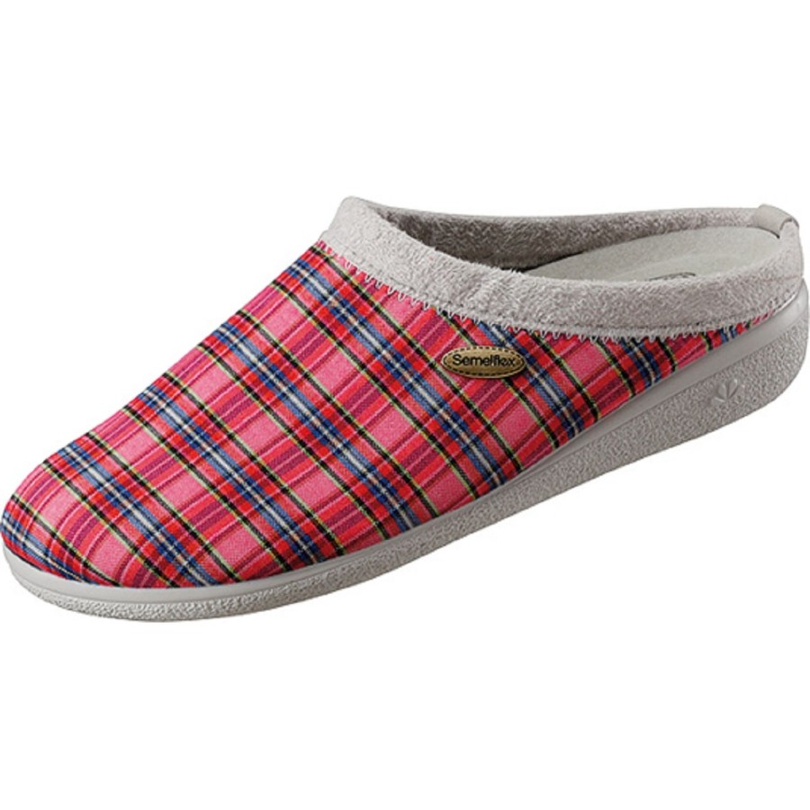 Femme Semelflex | Semelflex Chaussons Cargese Rose