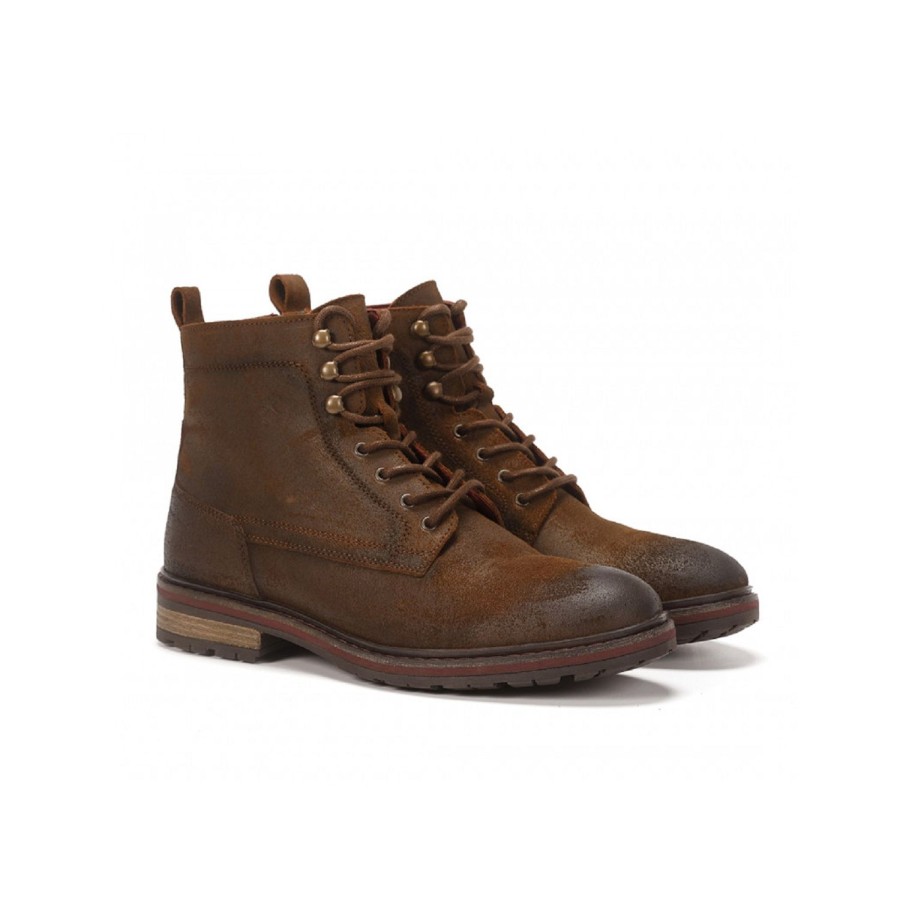 Homme Fluchos | Fluchos Bottines F0994 Marron