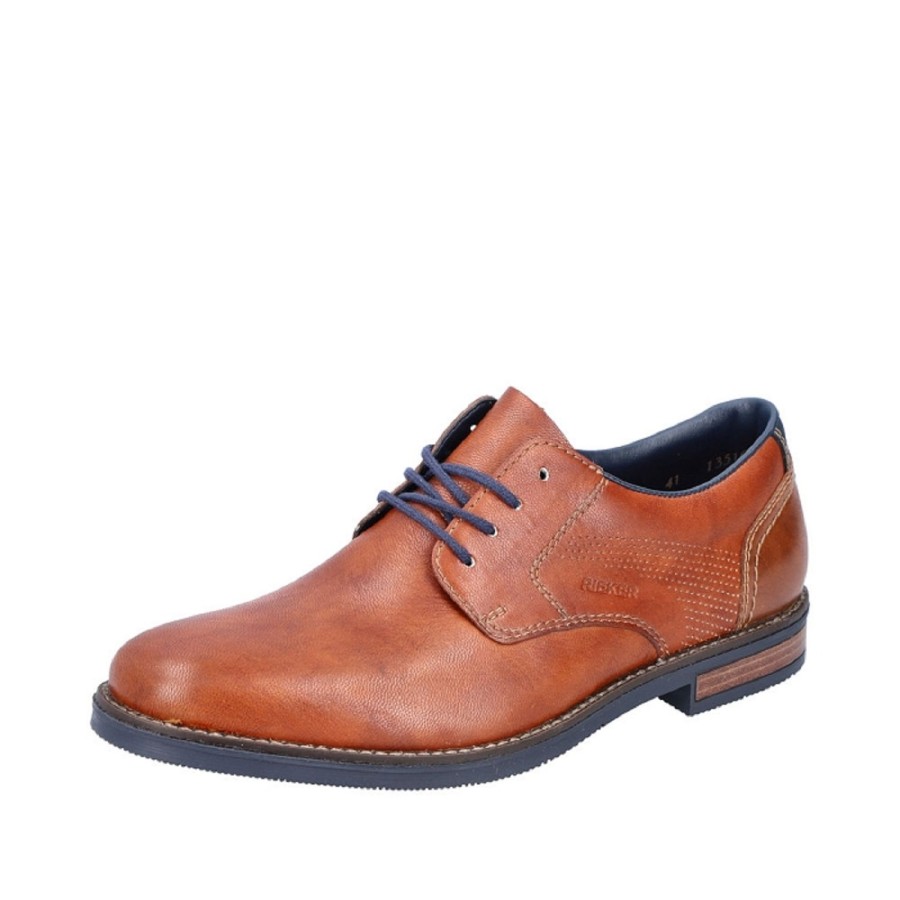 Homme Rieker | Rieker Derbies 13516 Marron