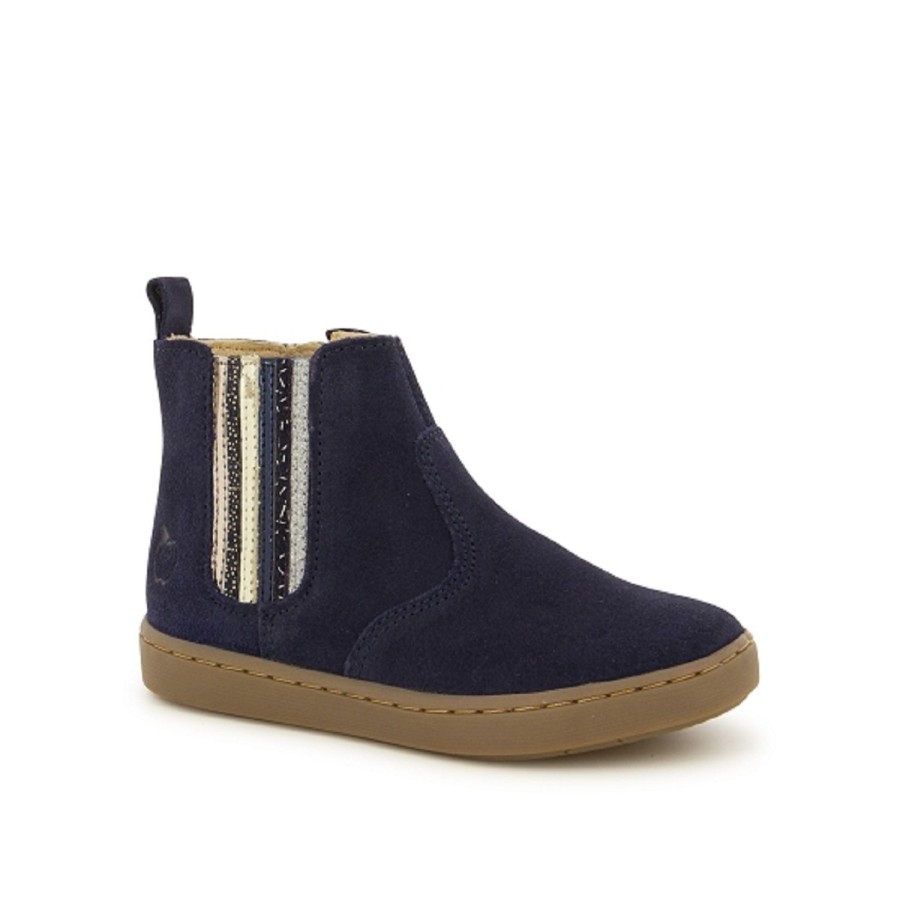 Enfant Shoopom Bottines | Shoopom Bottines Play New Shine Bleu