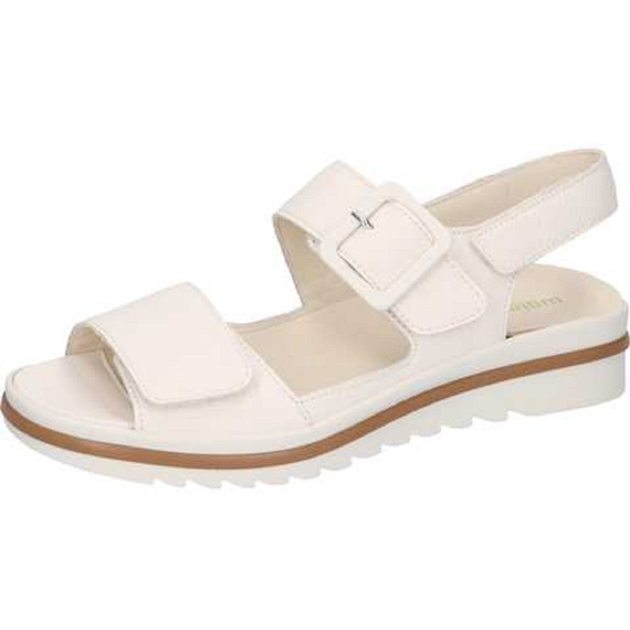 Femme Waldlaufer | Waldlaufer Nu Pieds Sandales 171 022 Blanc