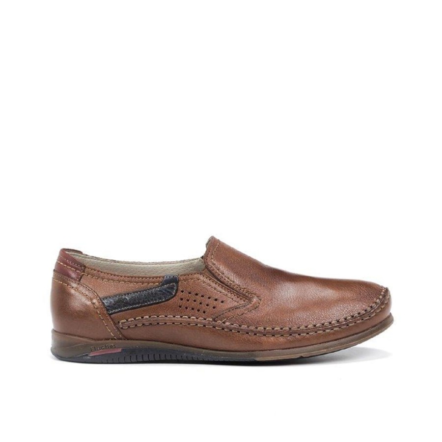 Homme Fluchos | Fluchos Mocassins Derbies 8565 Marron