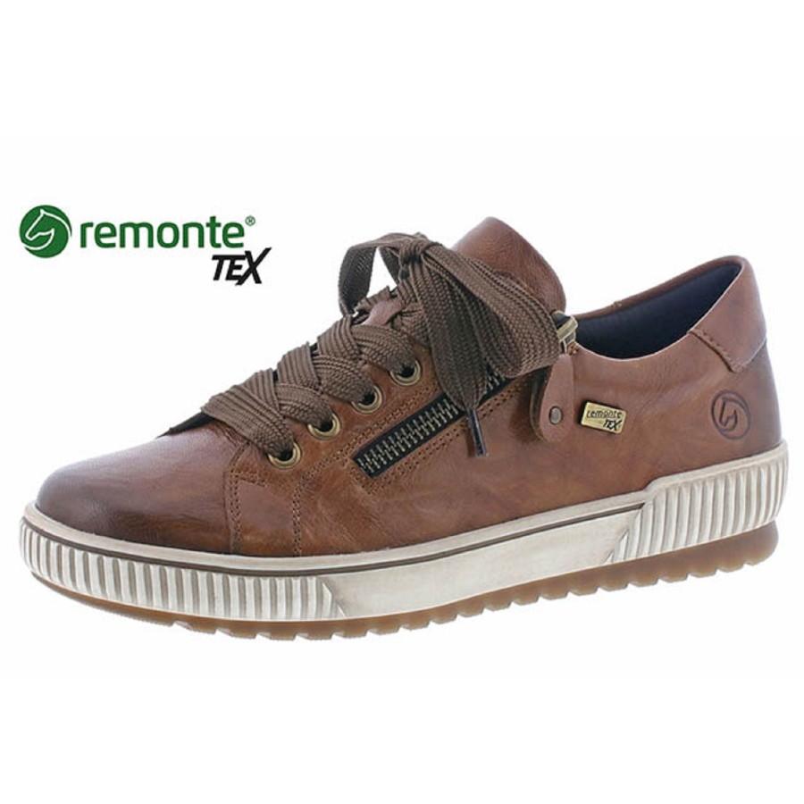 Femme Remonte | Remonte Baskets D0700 22 Marron