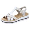 Femme Rieker | Rieker Nu Pieds Sandales V7919 Blanc